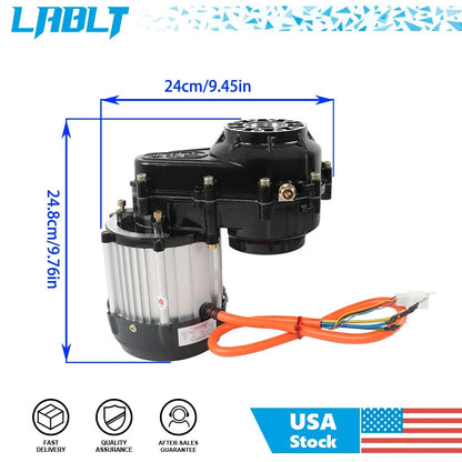 Electric Differential Motor for ATV Quad Buggy Go Kart (48V 1000W)