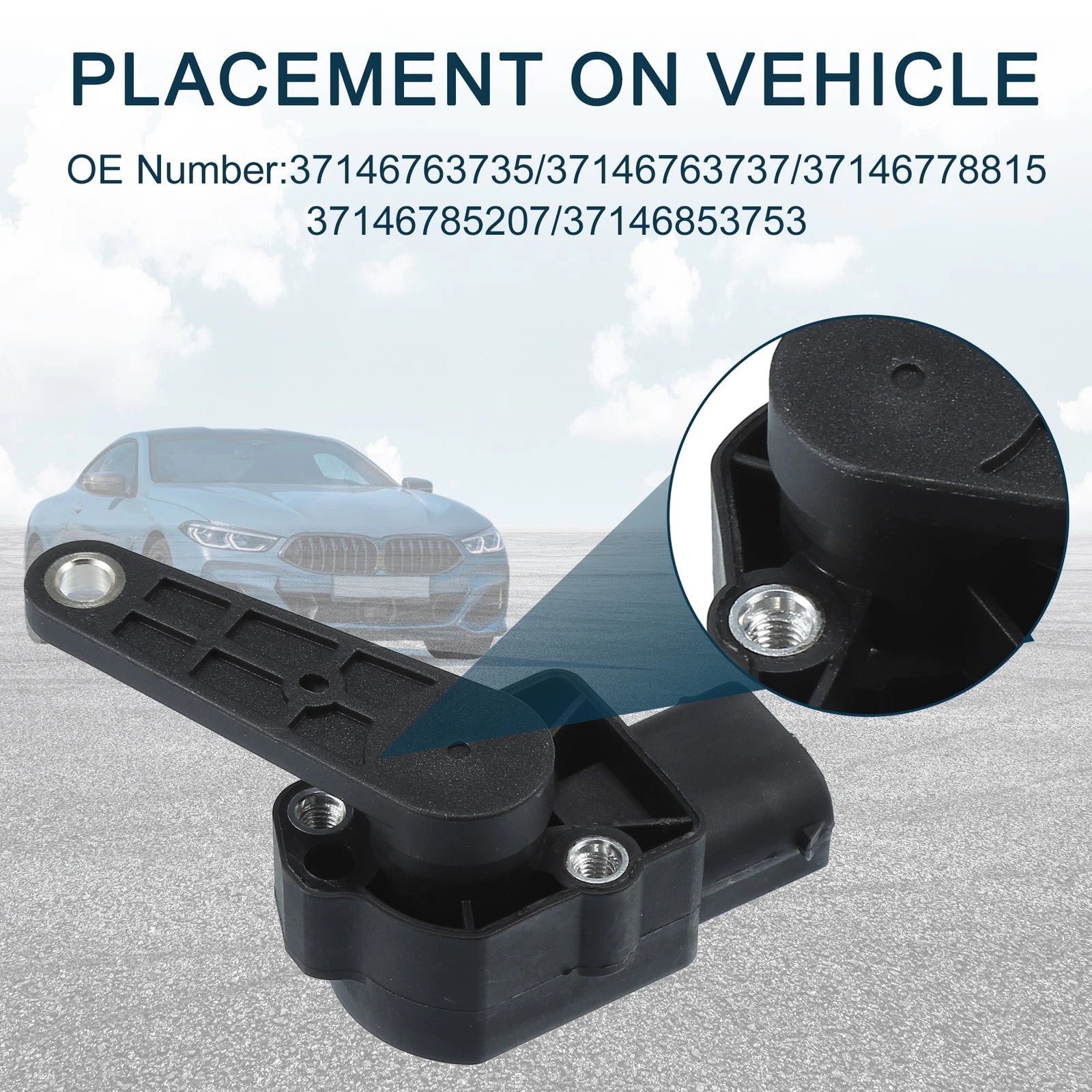 Air Suspension Ride Height Level Sensor Replacement for BMW 128i (2008–2013)