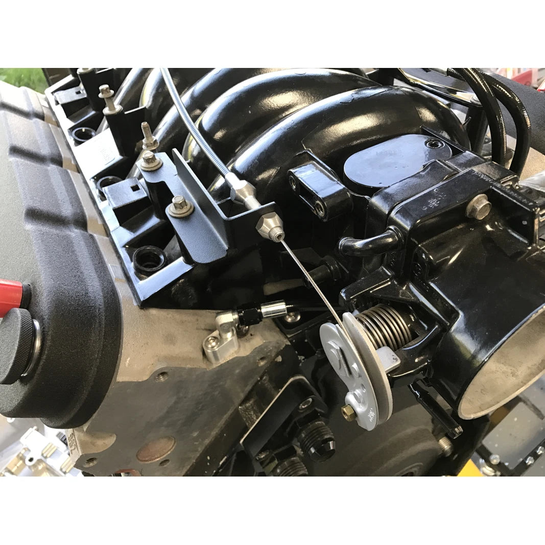 Throttle Cable Bracket for LS1 (1997–2004) - Lokar Cable