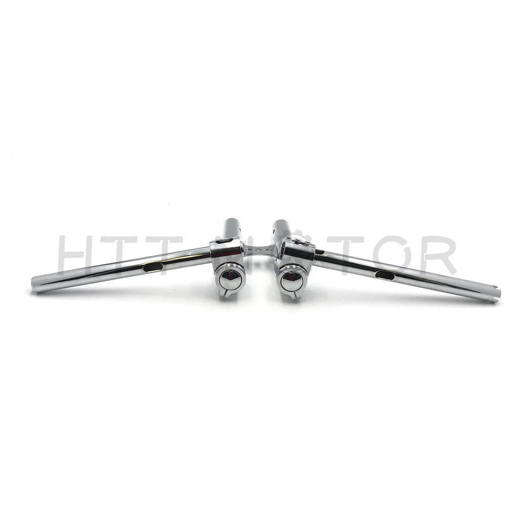 12" RISE Handlebar for Harley Dyna FXR Sportster (Adjustable Angle)