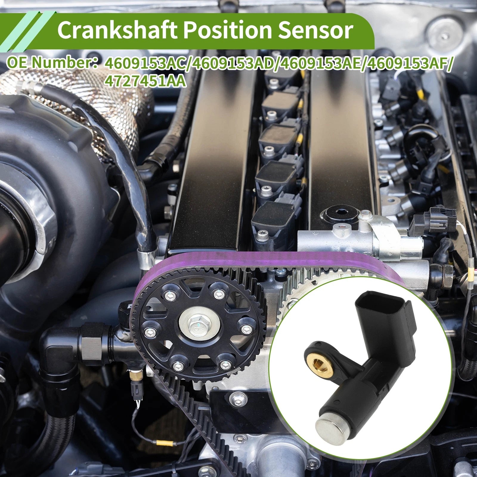 Crankshaft Position Sensor Replacement for Dodge Grand Caravan (2001–2007)