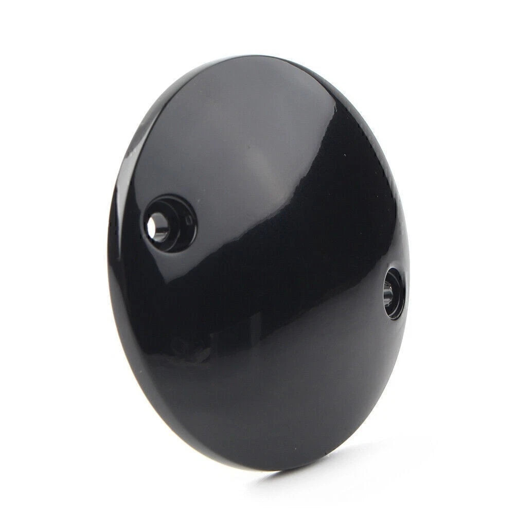 Flat Timer Ignition Points Cover for Harley Sportster XL 883 1200 (1972–2017) Black