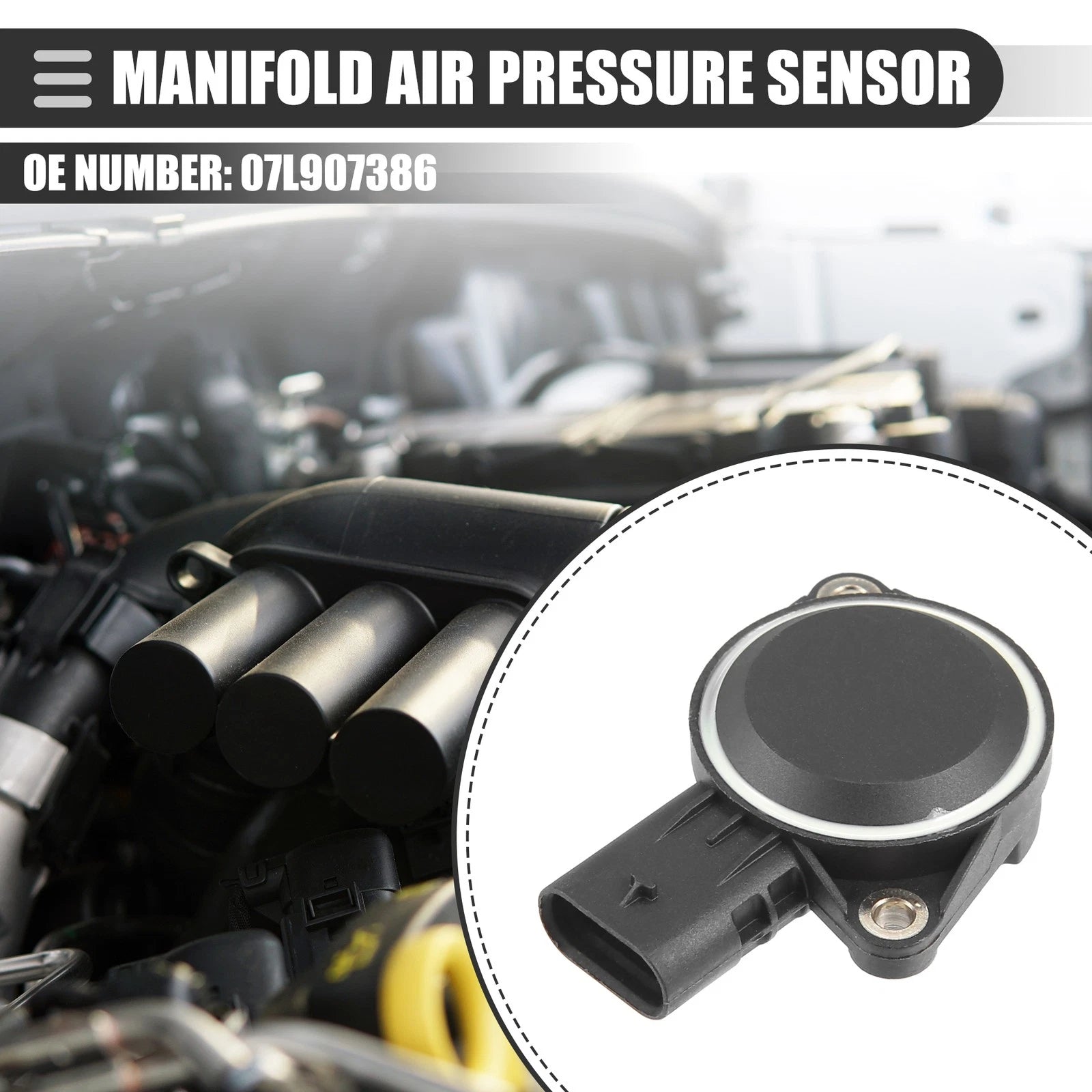 Manifold Air Pressure Sensor Replacement for Audi A3 (2013–2020)
