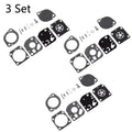 Set of 3 Carburetor Gasket Repair Kit for Stihl BR500 BR550 BR600 (RB-134)