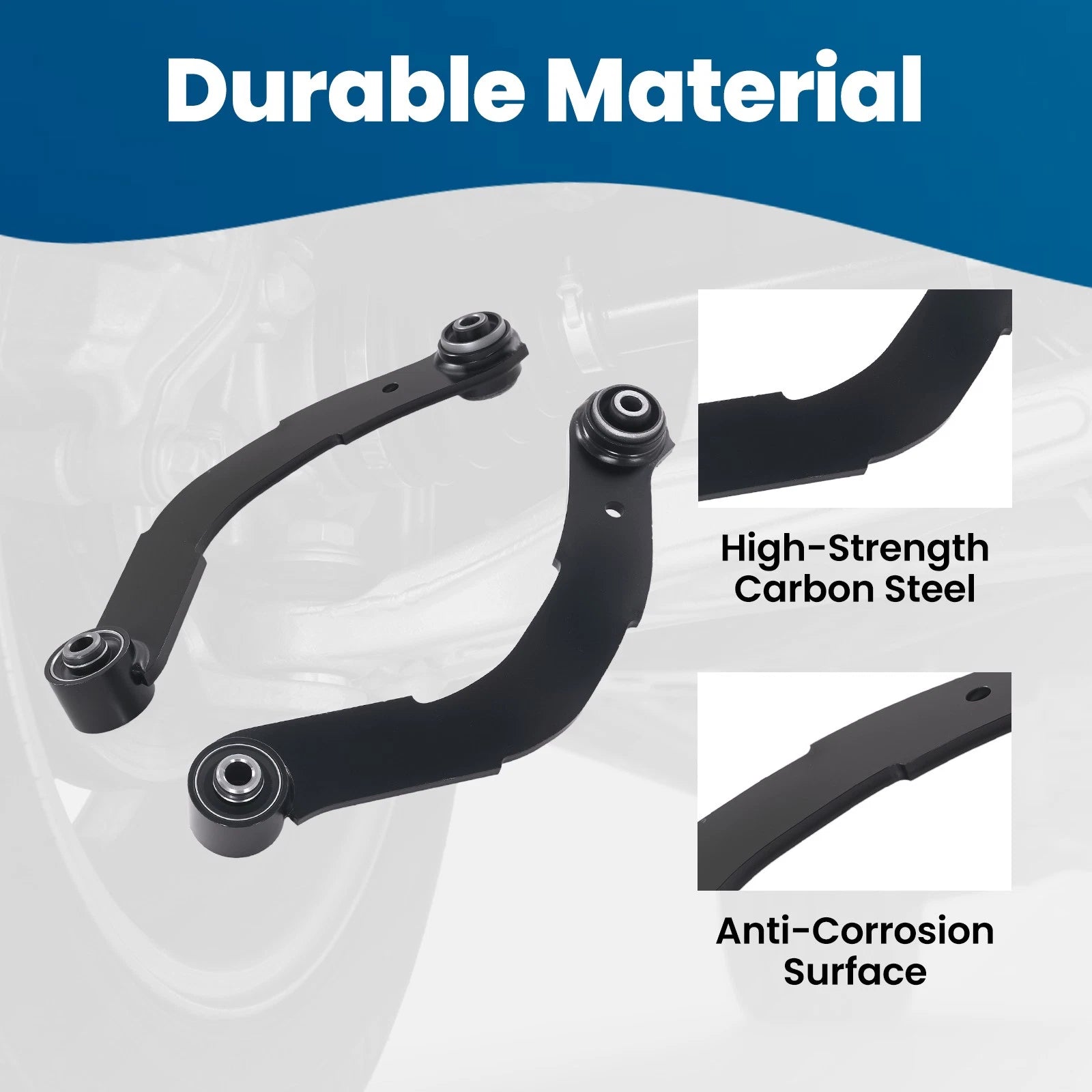 4X Rear Upper Lower Control Arms for Dodge Caliber Compass Patriot (2007–2015)