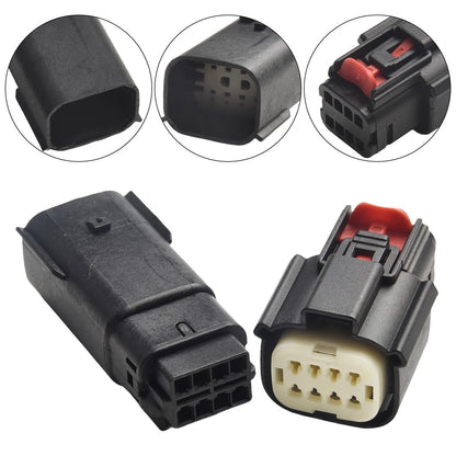 8 Pin Waterproof Tail Light Connector for Easy Installation