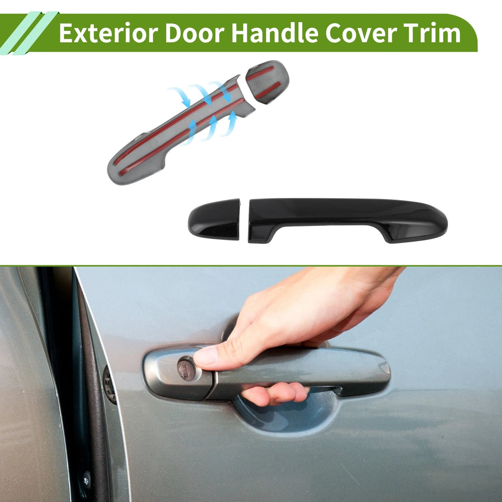 Exterior Door Handle Cover Trim Replacement for Toyota Alphard (2015–2021)