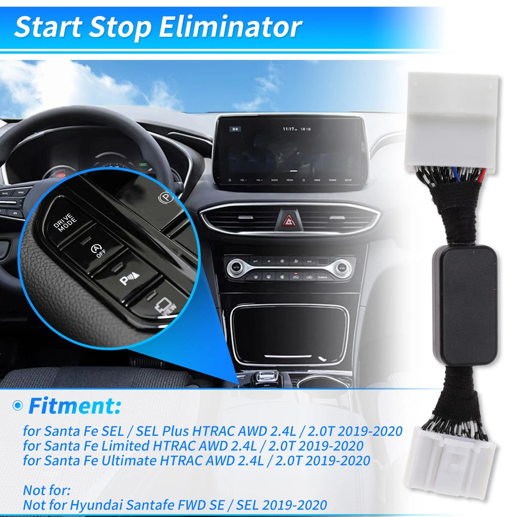 Auto Start Stop Eliminator for Hyundai Santa Fe (2019–2020)