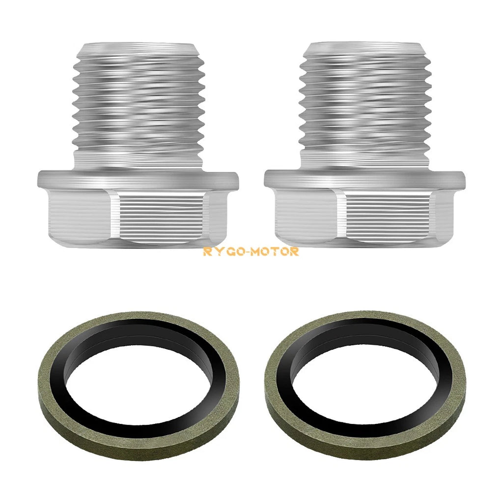 2X Oil Drain Plug Gasket for Suzuki GSXR GSXS 750 1000 Hayabusa Bandit Boulevard