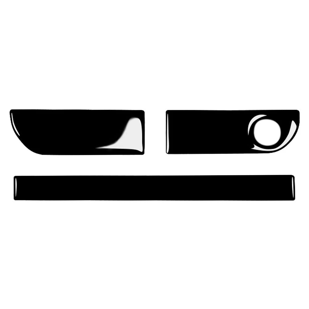 3X Glove Box Switch Handle Cover Trim for Audi TT 8N (2001–2006) Black RHD