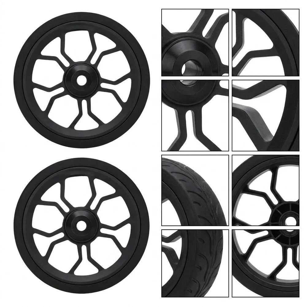 Sealed Bearing 80mm Aluminum Push Wheels for Folding Bikes (2010–2023)