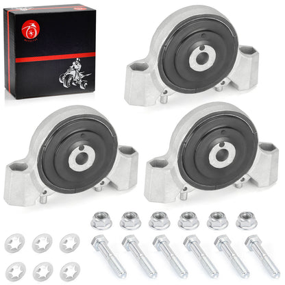 Set of 3 Engine Isolator Mounts for Polaris General Ranger RZR 570 900 1000