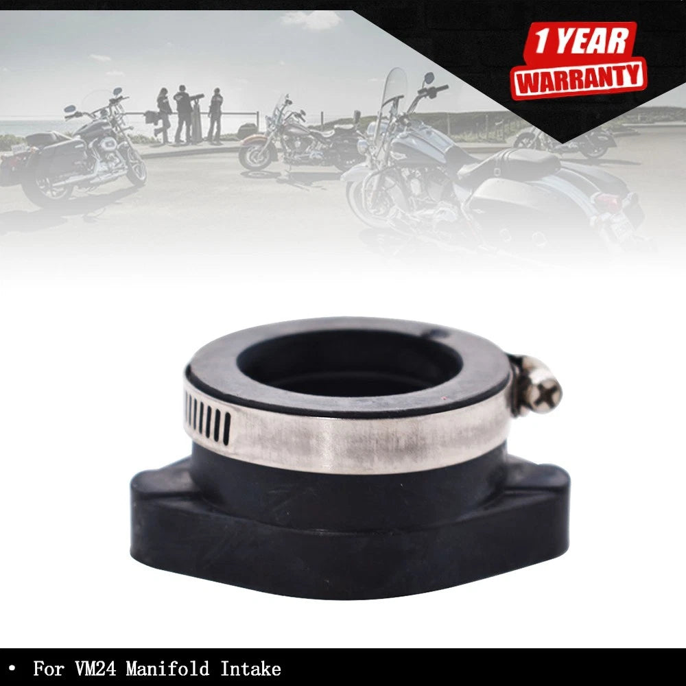Carb Flange Intake Adapter Manifold Boot for VM24