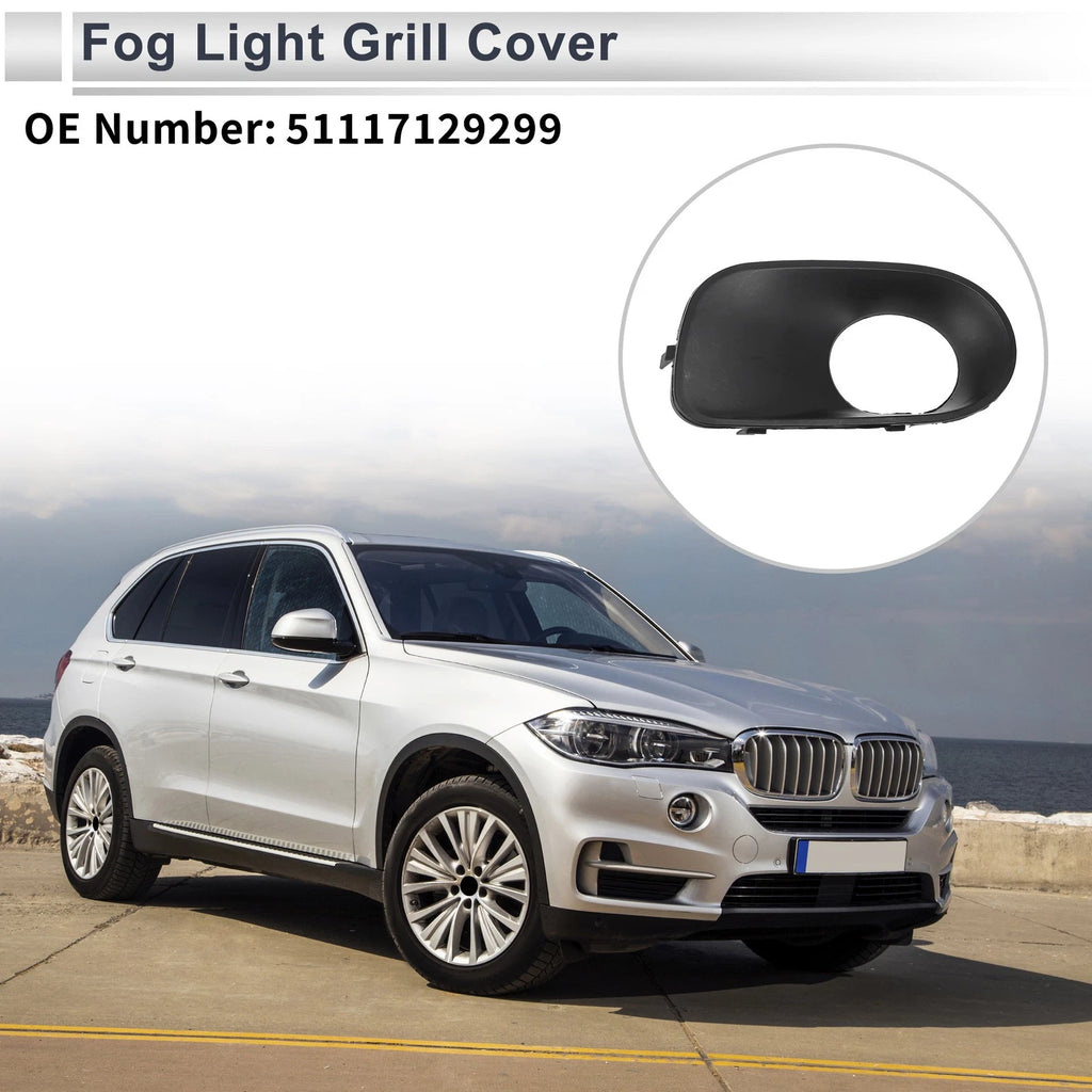 Front Left Fog Light Grill Replacement for BMW X5 (2004–2006)