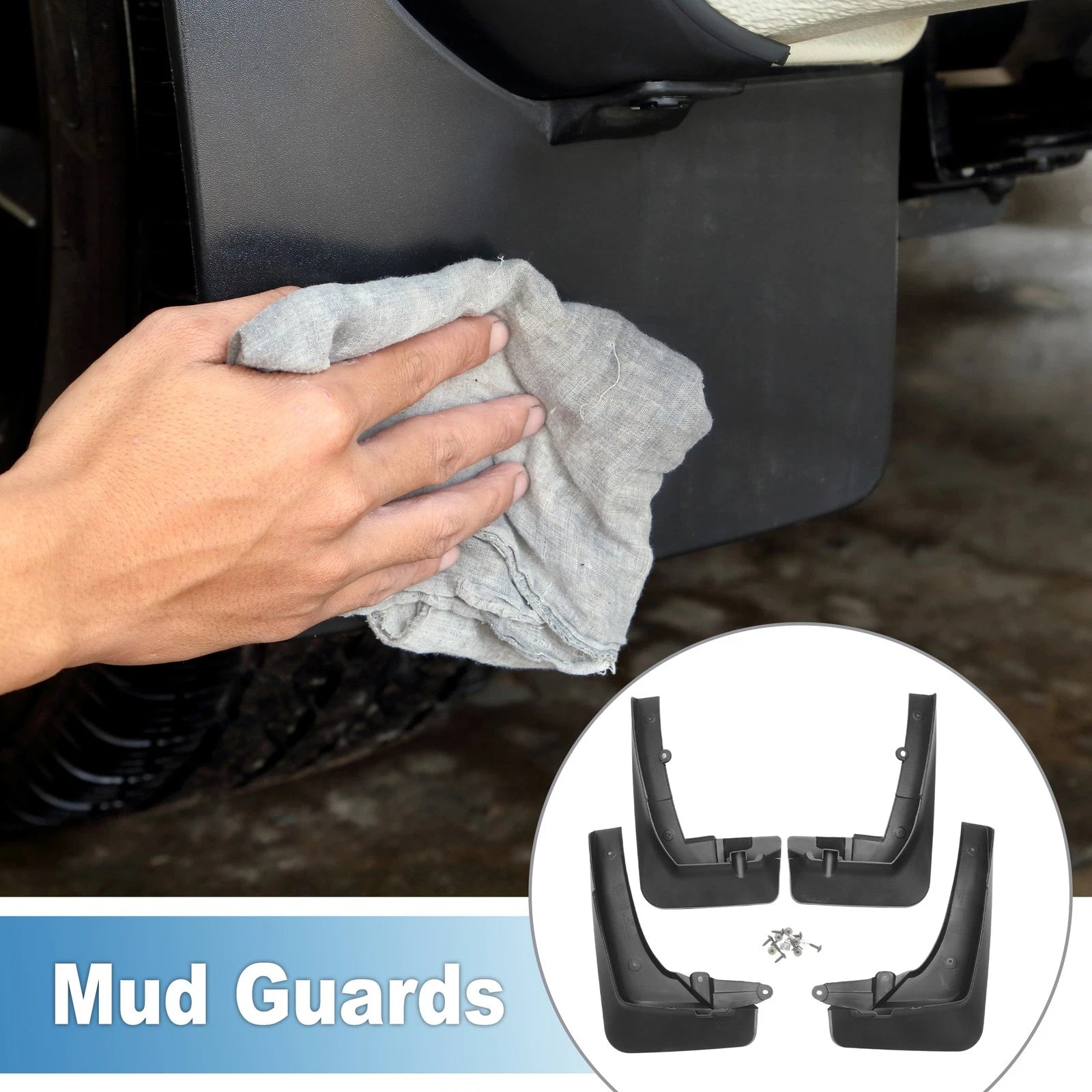 Mud Flaps Splash Guards for BMW X5 G05 (2019–2023)