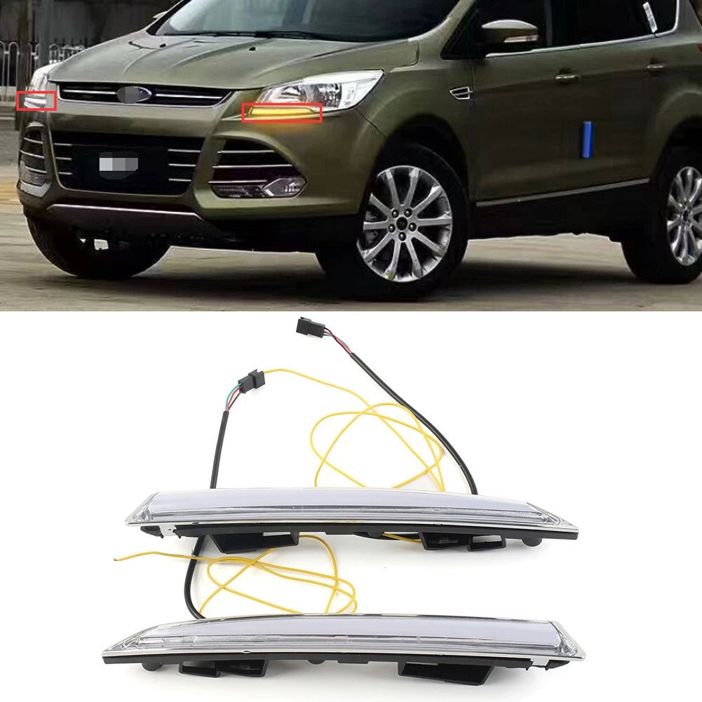 LED DRL Daytime Running Light for Ford Escape Kuga (2013–2015)