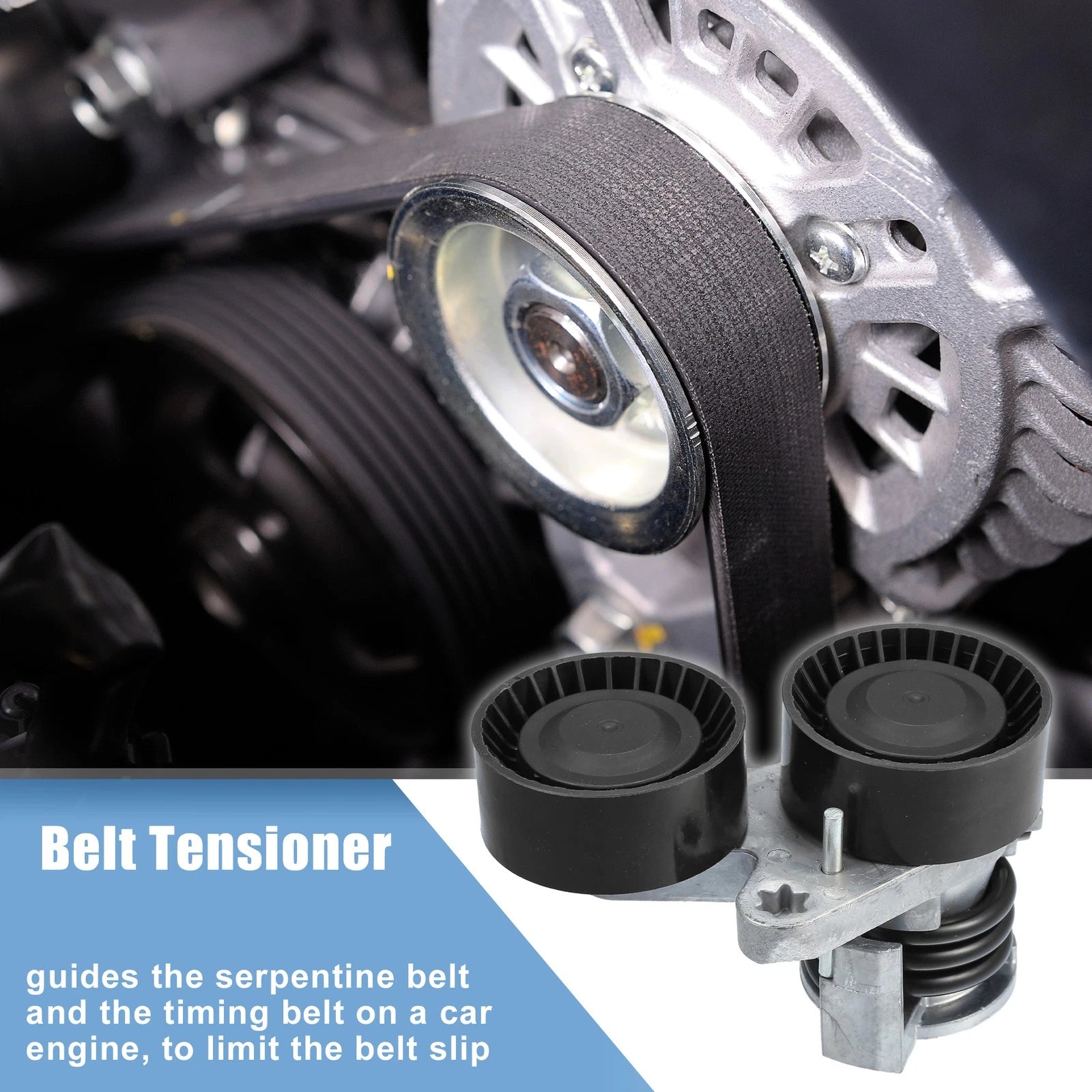 Engine Belt Tensioner Pulley Assembly for BMW 335i 3.0L (2007–2013)