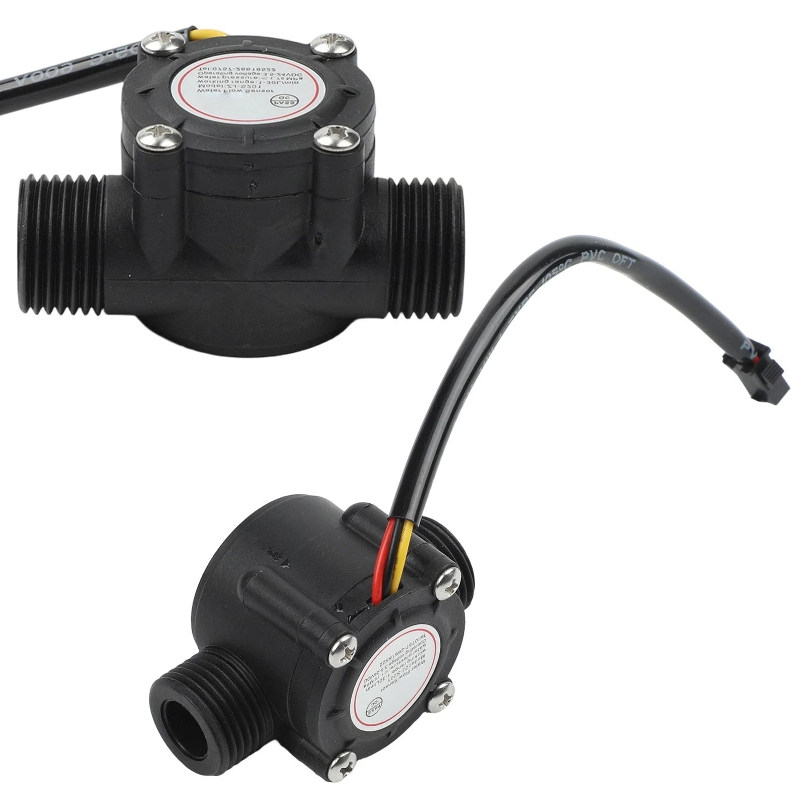 Water Flow Sensor for YFS201 518V (G12 BSPT Thread)