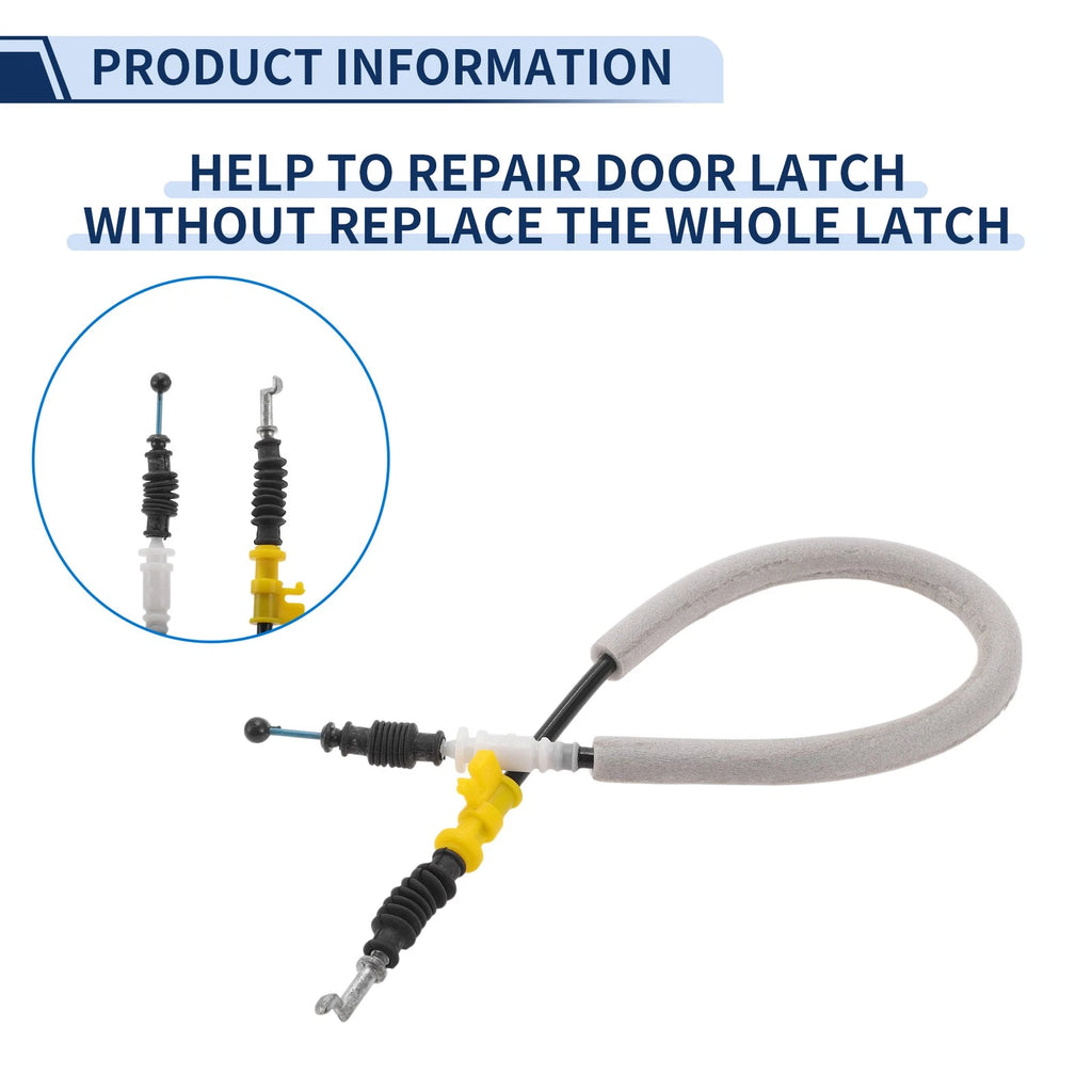 Door Latch Cable No. 8W0837099A for Audi Q5 (2017–2025) Front Left