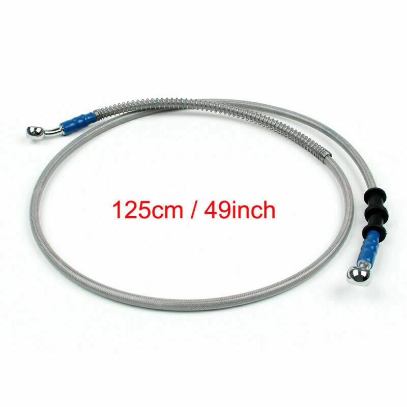 M10 Brake Oil Hose Line with Banjo Fitting for UK T9 (125cm/49")