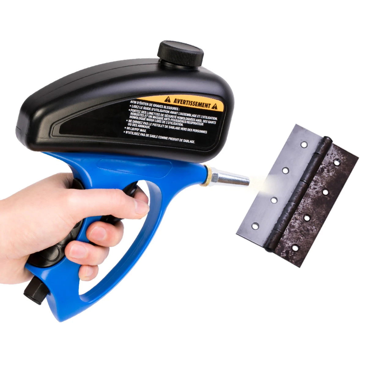 Handheld Pneumatic Sandblasting Machine for Antirust Protection