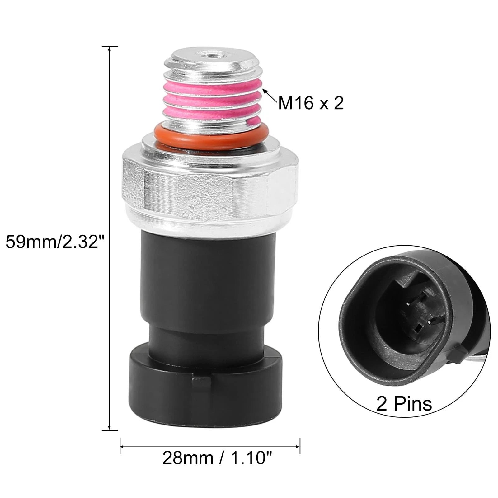 Engine Oil Pressure Sensor Switch Replacement for Chevrolet GMC Buick (2000–2010)