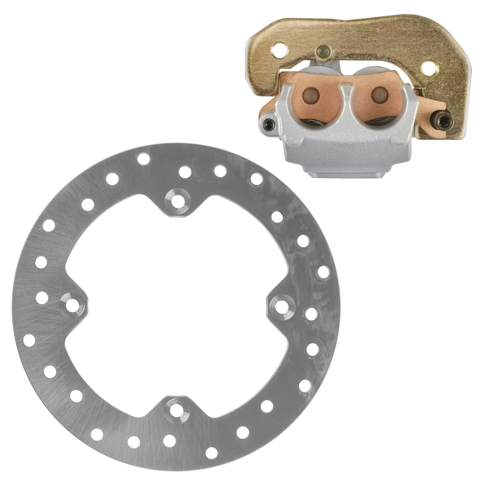 Front Right Brake Disc with Caliper for Can-Am Outlander L MAX 450 (2015)