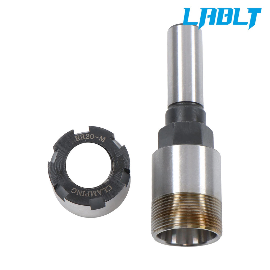 Router Bit Extension Collet for LABLT 1/2" Shank (1/2", 1/4")