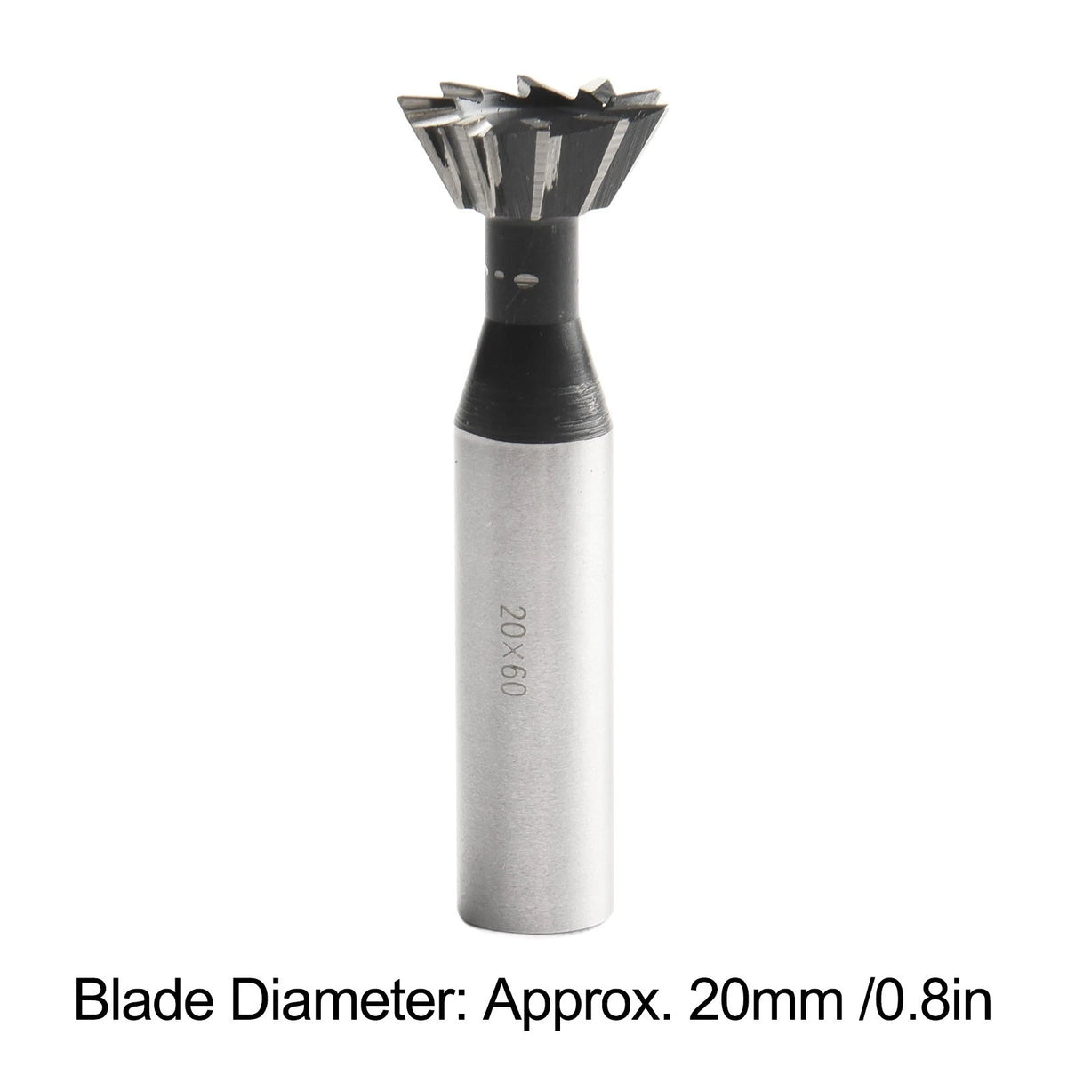 Dovetail Cutter 6 Flutes 20mm Blade Diameter for Die Steel