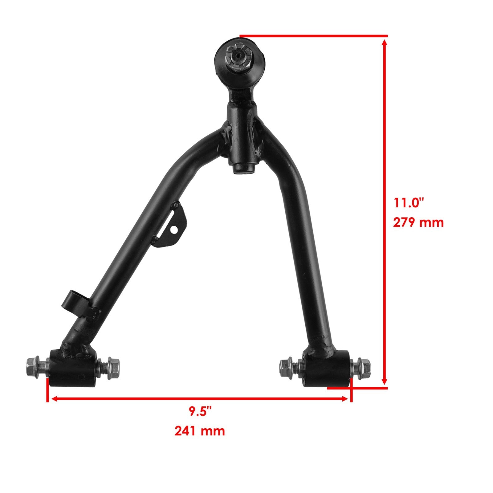 Caltric Front Upper Right Control Arm Replacement for Honda TRX300EX (1993–2006)