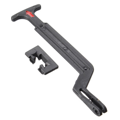 Black Bonnet Hood Unlocking Rod Lock Handle for Passat (1997–2005)