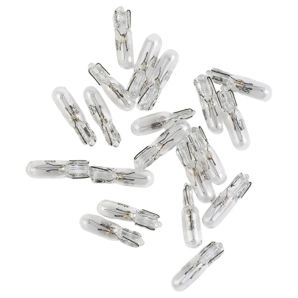 20Pcs T5 286 Dashboard Light Bulb for Car (12V 1.2W)
