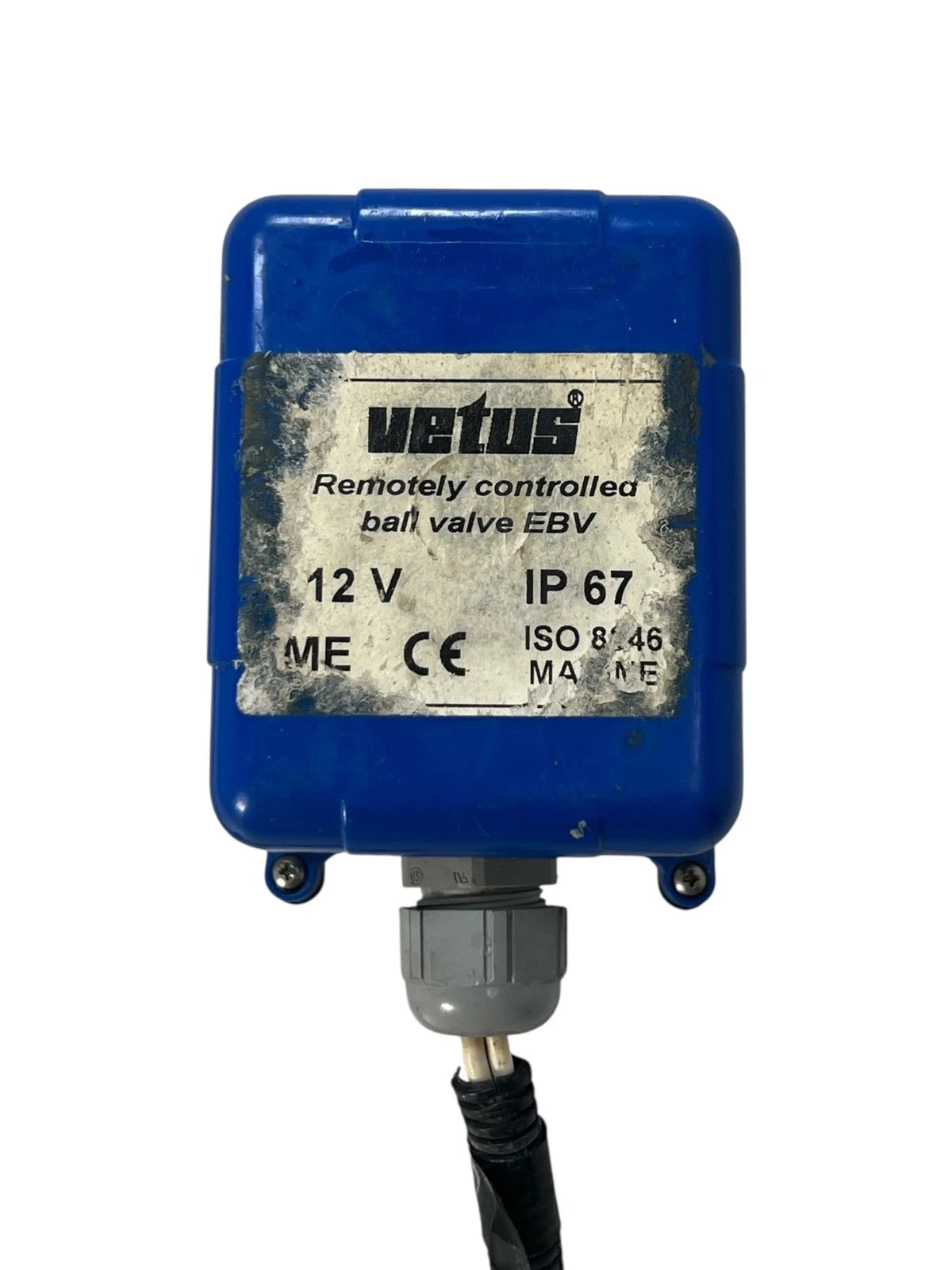 Vetus EBV Remotely Controlled Ball Valve for Motor Only (12V)