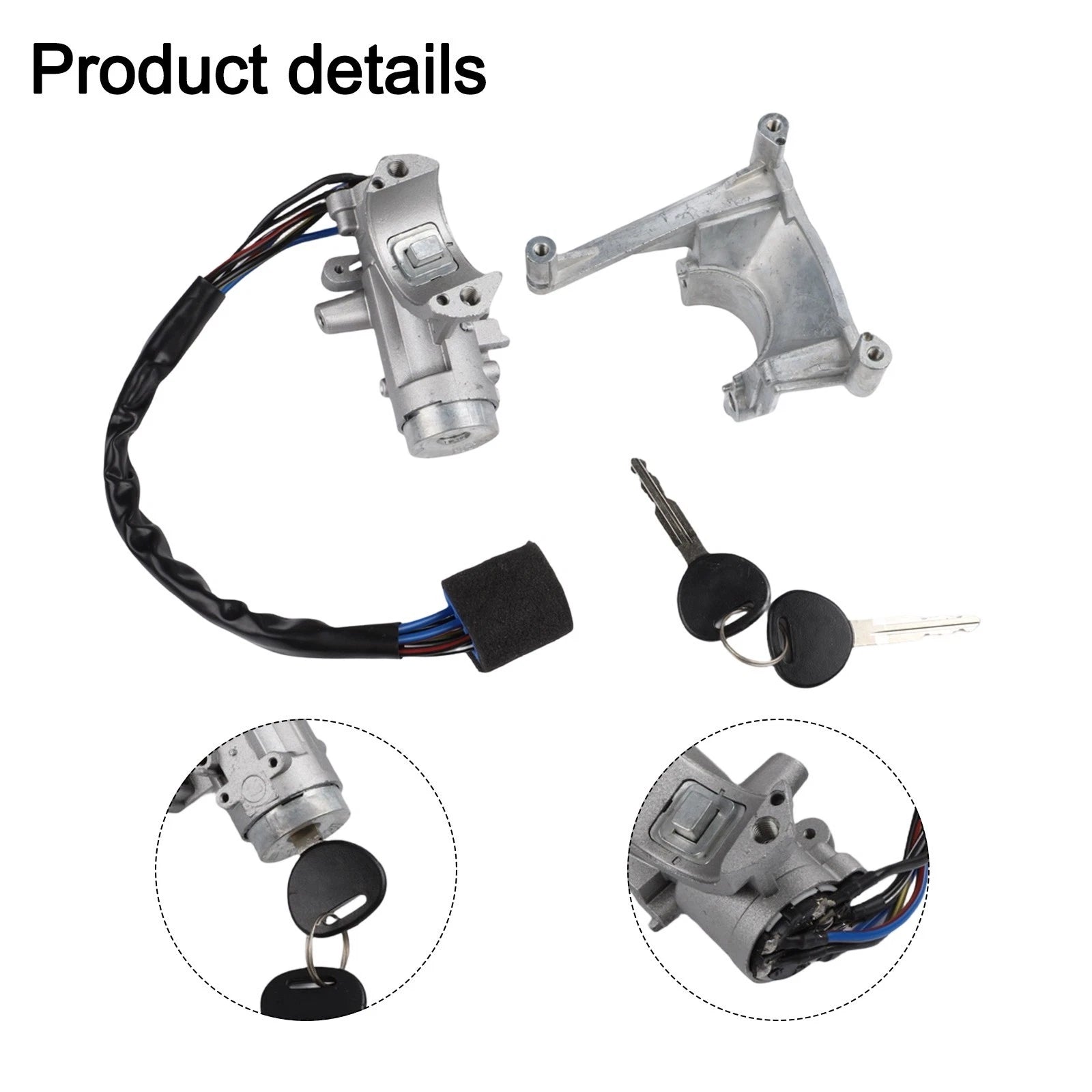 Ignition Lock Cylinder Switch Assembly 2 Keys for Hyundai Accent (2001–2005)