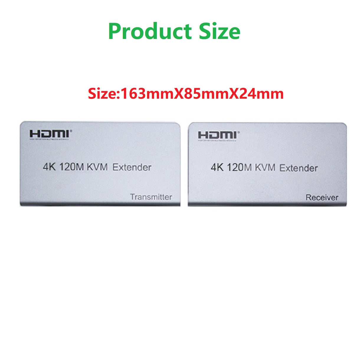 4K HDMI KVM Extender for HDMI Devices (120M, 1080P)