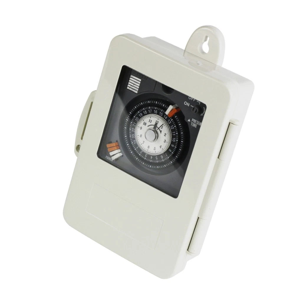 Mechanical Timer Switch TB330 for Industrial DIN Rail (30 Amp, 250VAC)