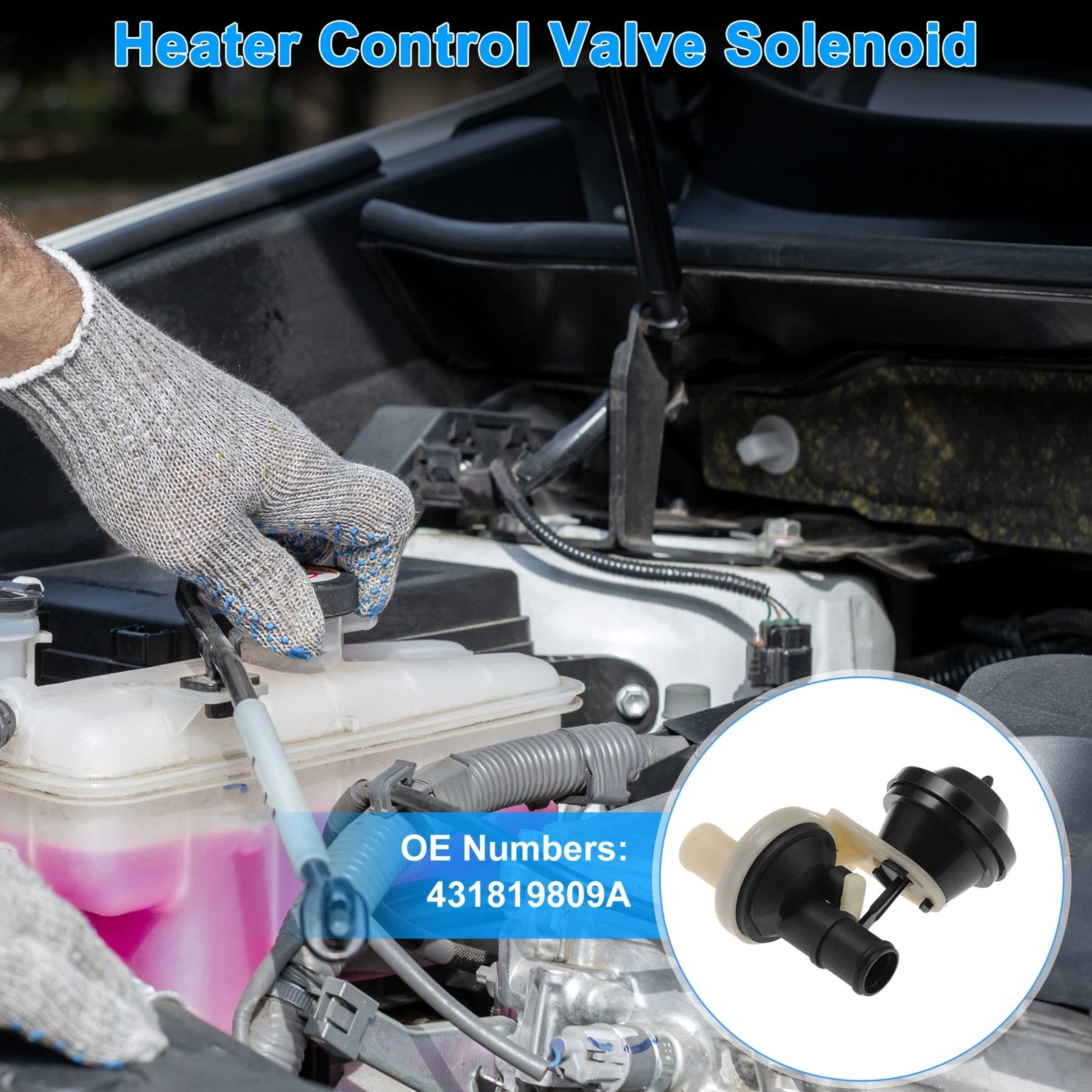 Heater Control Valve Replacement for Audi 100 (1989–1991)