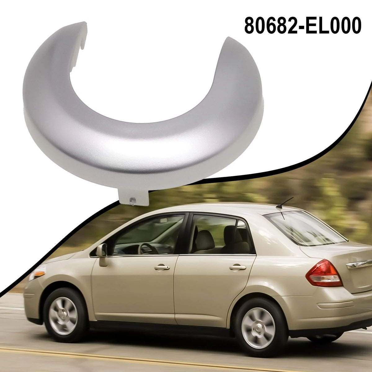Inside Door Handle Cover for Nissan Versa Tiida (2007–2019)