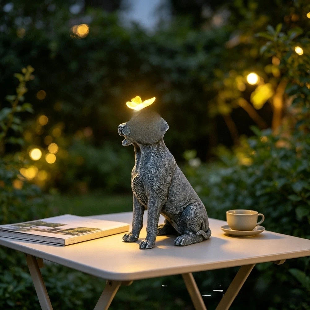 Solar Light for Labrador (Outdoor Garden Decor)