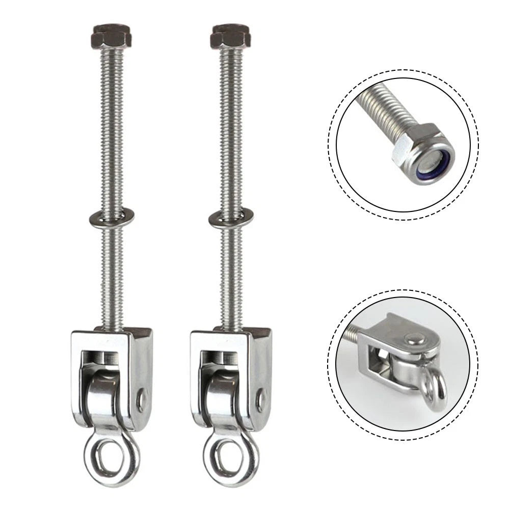 304 Stainless Steel Swing Suspension with 180 Degree Hooks for All Environments