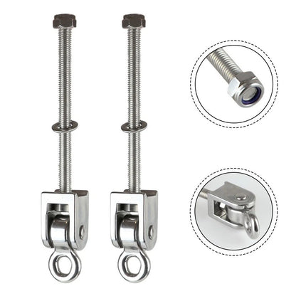 304 Stainless Steel Swing Suspension with 180 Degree Hooks for All Environments