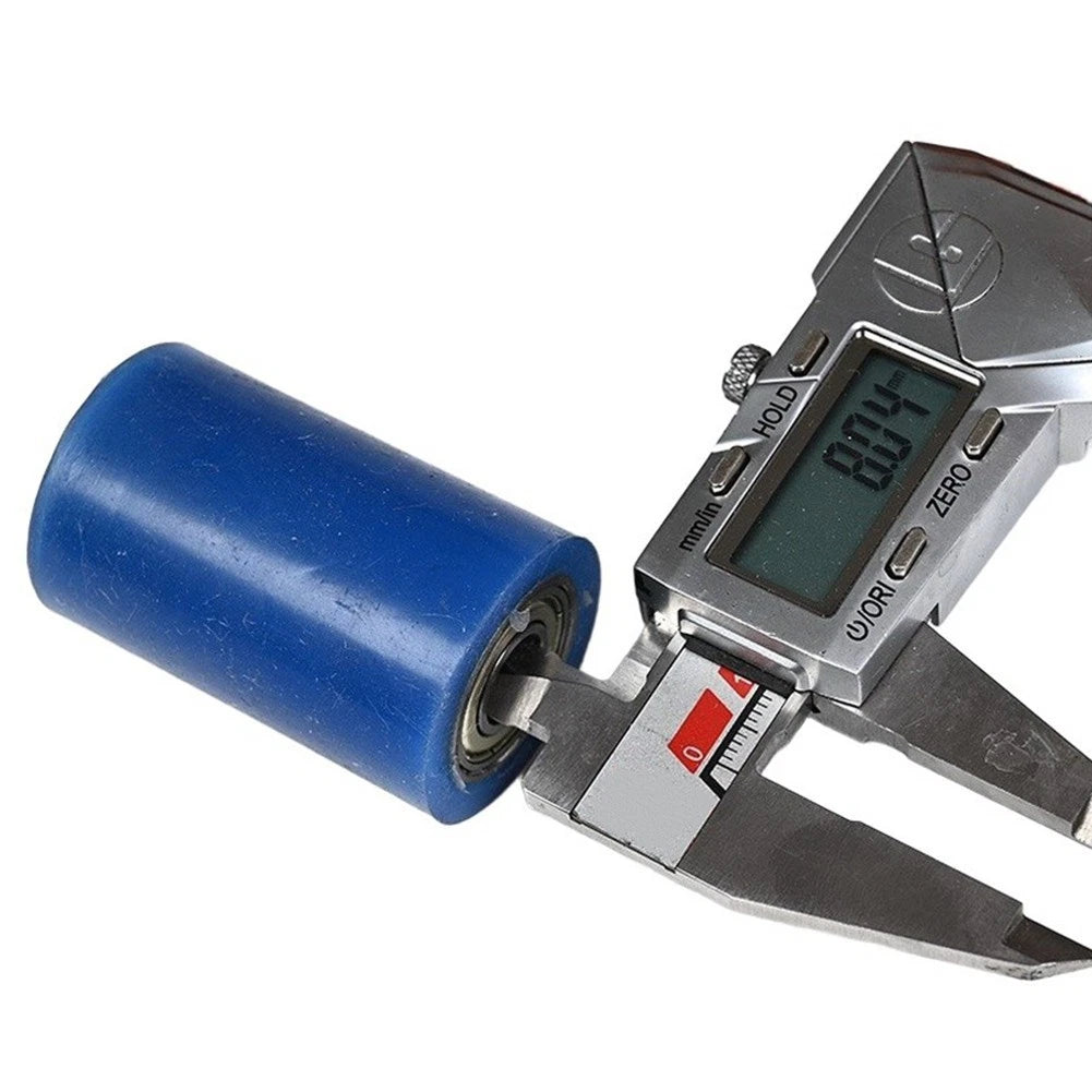 Blue Rubber Roller for Automatic Edge Banding Machine (6x4x4cm)