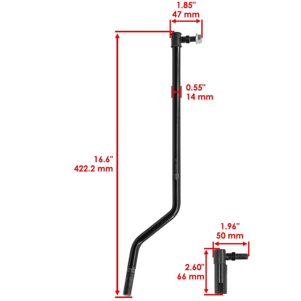 Left and Right Drag Link Replacement for John Deere LA135 LA140 (2000–2004)