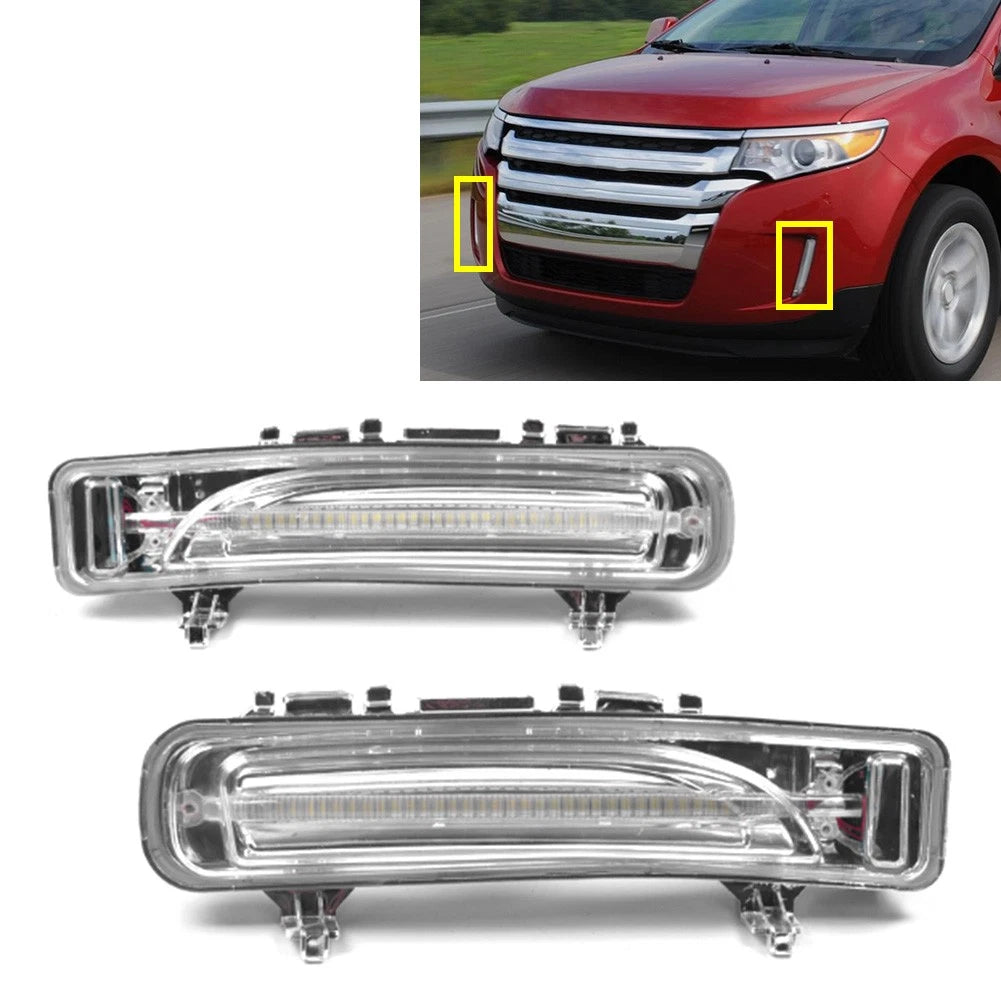 LED Fog Lamp Daytime Running Lights for Ford Edge SUV (2011–2014)