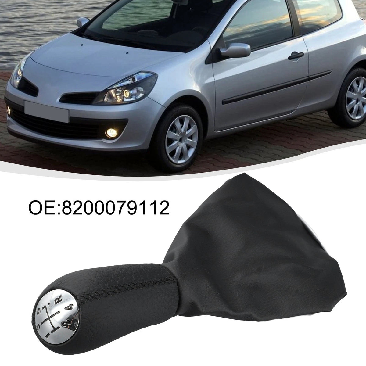Shift Knob for Renault Clio 3 (2005–2012)