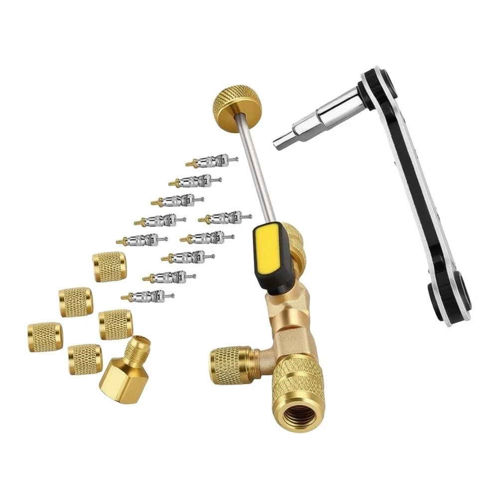 Valve Core Removal Tool for HVAC Refrigeration Equipment