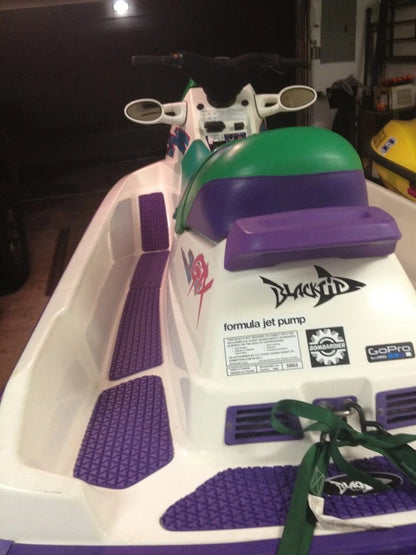 Complete Traction Mats for Seadoo Speedster Sportster (1996–1998) Purple Marble
