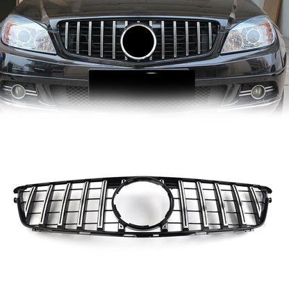 GTR Style Front Bumper Grille for Benz C Class W204 (2007–2014)