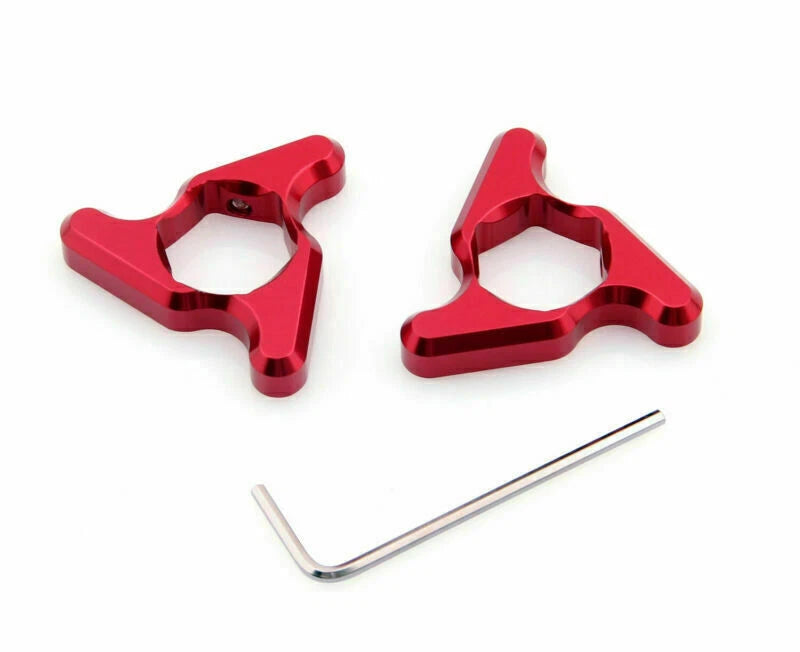 Blade Fork Preload Adjuster for ZX6R, Z1000, GSXR 600/750, CBR 600/900/1000 (22mm, Red)