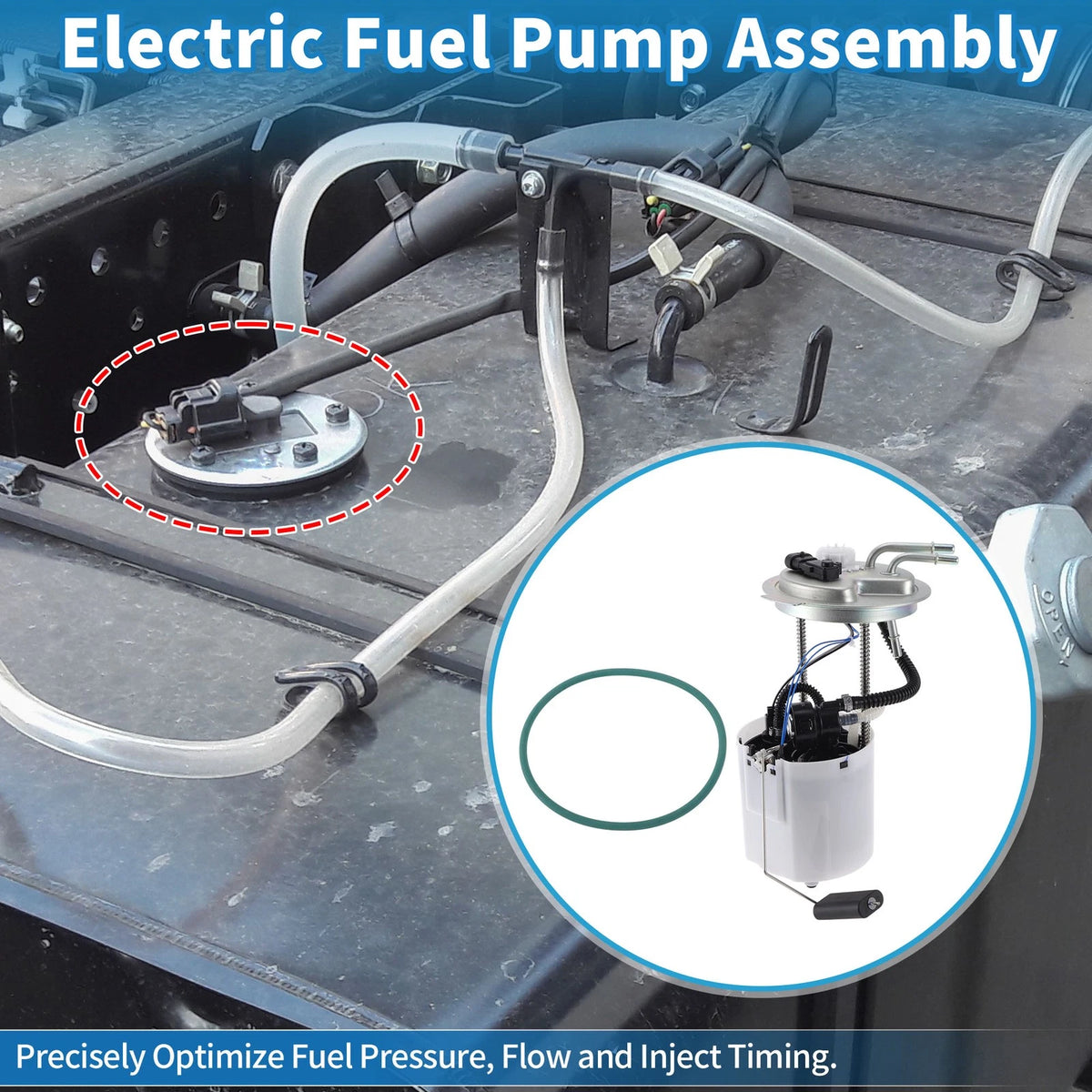 Electric Fuel Pump Replacement for Chevrolet Tahoe GMC Yukon (2005–2007)
